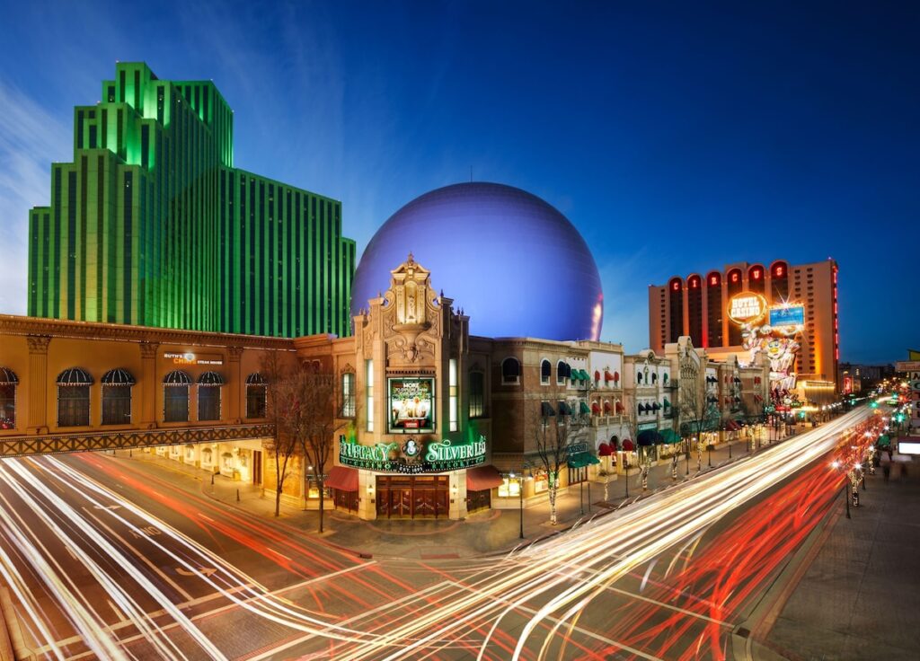 Silver Legacy Resort Casino at THE ROW